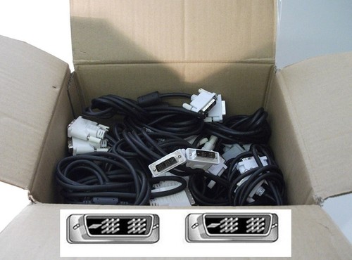 Job lot 50x dual link - dual, dvi
