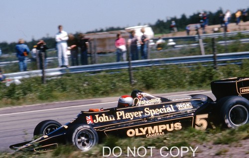 Mario andretti views lotus - mario,