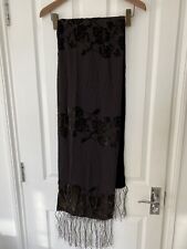 Silk Velvet Tassel Floral Long