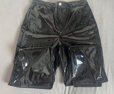 PVC jeans women’s black miss