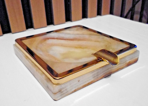 Vintage onyx ashtray from the - vintage,
