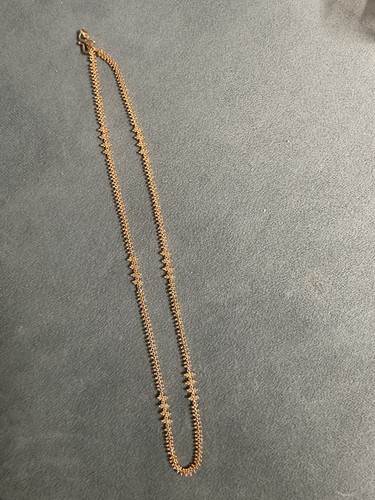 22ct gold plated chain gh4c - gold,