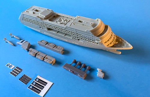 Cruise ship model kit - model, r-class