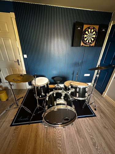 Evans acoustic drum kit - kit, set