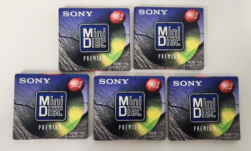 Recordable sony minidisc - minidisc, 74