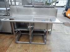 Stainless Steel Pass Through Dishwasher Sink 1850 mm £350 + Vat