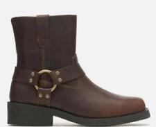 Harley-Davidson Korsen 7 Inch Full Grain Leather Men's Ankle Biker Boots D9