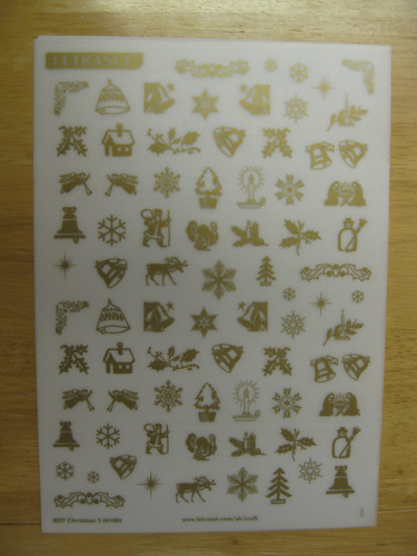 Letraset christmas images - x,
