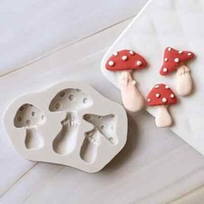 Mushroom Silicone Mold Cake