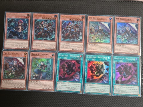 Yugioh blitzclique deck - yugioh,