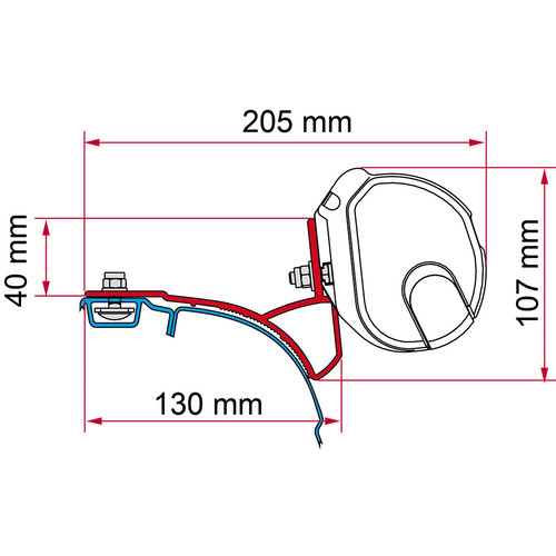 Fiamma kit t6 - kit, t5/t6