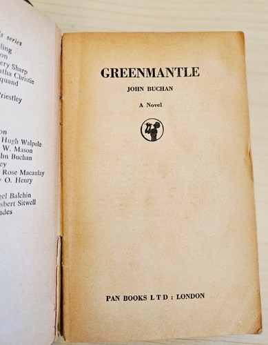 Greenmantle john buchan - buchan,, pan