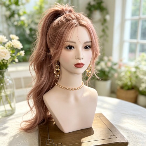 Female wig display mannequin - female,