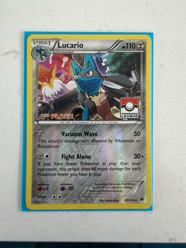 Lucario 124 4th - 4th, place