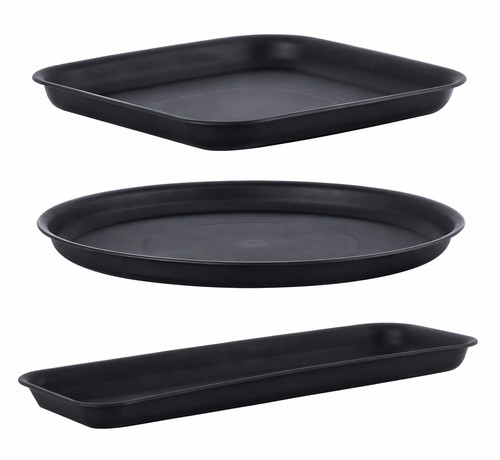 Round square long plastic - long,