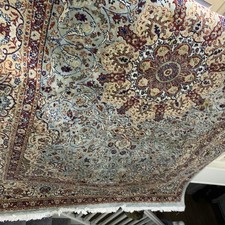 Antique  Rug – 275cm x 360cm – Hand-Knotted Wool – Large Room Size Carpet