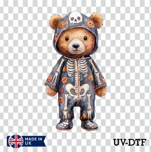 Teddy bear skeleton costume - teddy,