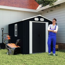 8x6 FT Metal Outdoor Storage