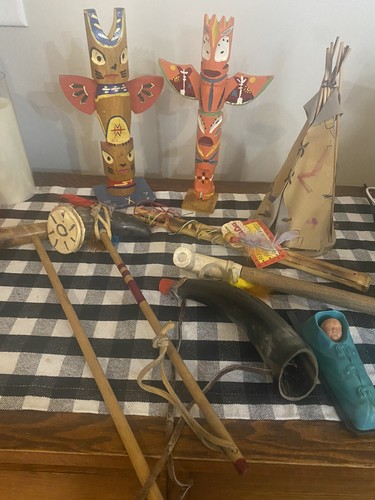 Vintage lot indian items - lot,