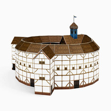 PaperLandmarks GLOBE THEATRE