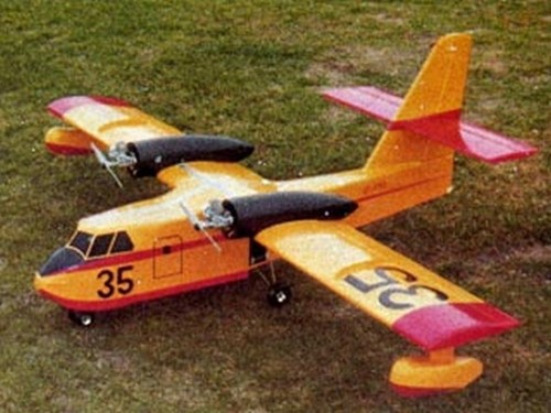 Canadair 215 seaplane - cl-215, 76"