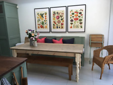 rustic shabby chic farmhouse dining table 8ft x 3ft