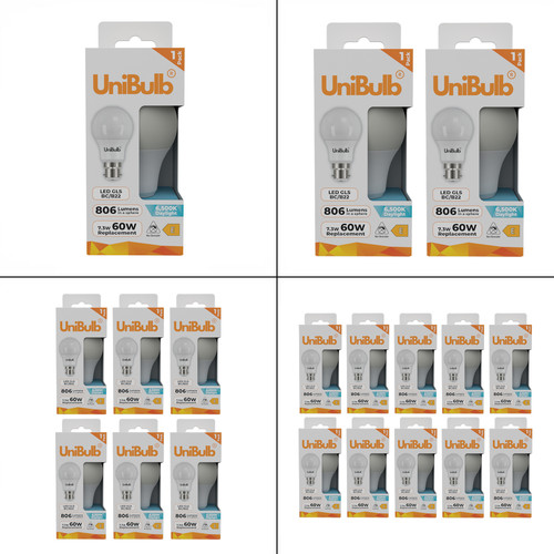 Unibulb b22 led bulb - b22,