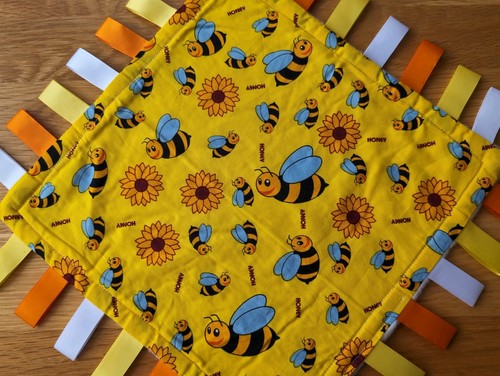 Bumblebee taggy blanket - taggy,