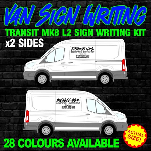 Fits ford transit sign writing - transit,