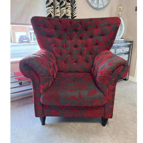 Wing back upholstered - wing,
