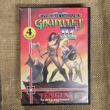 Gauntlet 4 Sega Mega Drive Game 1993 Complete Retro Gaming 16 Bit Cartridge 