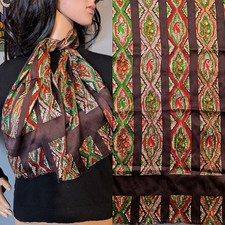 Vintage 20s 30s Paisley Silk