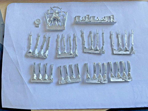 Signal box levers and - levers,