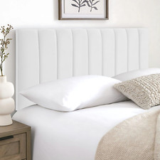 4FT6 Double Plush Headboard Divan Bed Headboards Fixing Struts All Colours