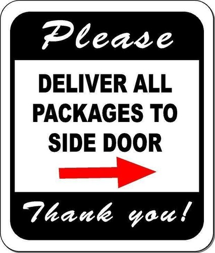 Please deliver all - deliver, packages