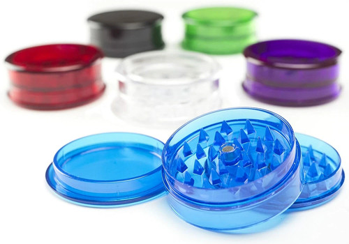 Magnetic plastic grinder - plastic, 60mm