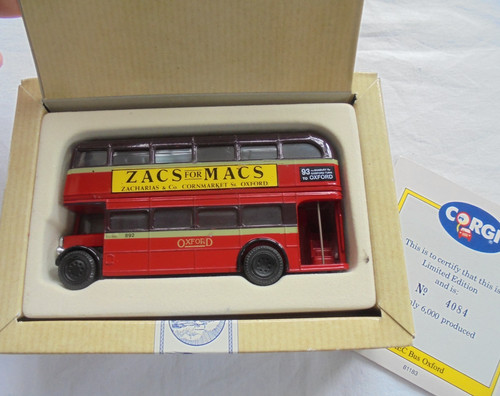 Corgi die cast routemaster bus - die-cast,