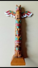 Boma Canada Hand Painted Totem