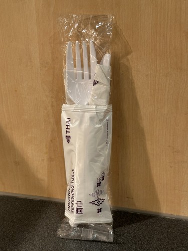 Thai airways plastic - plastic, cutlery