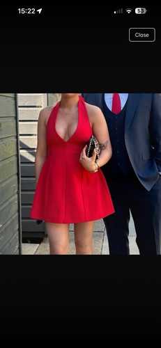Wanderdoll red halter - halter, mini