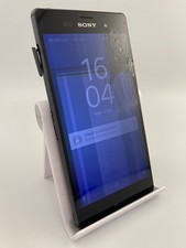 Sony Xperia Z3 Black Unlocked 5.2" 16GB 20.7MP  Android Smartphone Cracked
