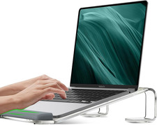 Clear Acrylic Laptop Stand for