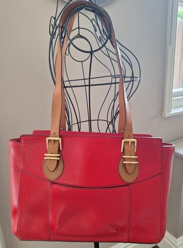 Ralph lauren red leather - ralph,