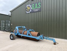 Field Roller✅Flat Roller✅Tractor Roller, Grassland Roller, 12 FT Roller, End Tow