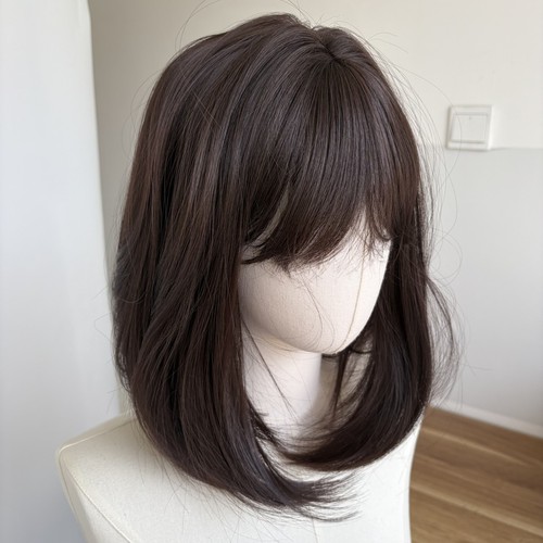Women dark brown synthetic - dark,