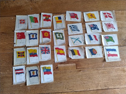 Vintage silk cigarette cards - vintage,