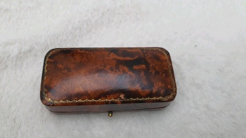 Vintage antique cufflinks case - antique,