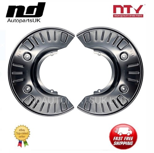 Front brake disc dust cover - front,
