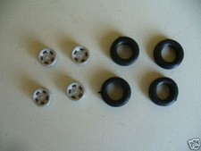 1/43rd scale  Wolfrace wheels by K&R Replicas
