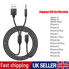 For Bmw & Mini iPhone 6 7 8 X XS XR Interface Audio USB Cable Lead AUX Adapter